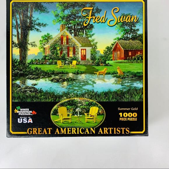 Fred Swan Great American Artists Puzzle 1000 pc - Picture 1 of 5